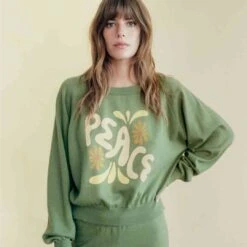 The Sonny X Sun Keep Sweater | Olive -Ivona Sale Store Sonny fb feed 6c651479 18ef 4248 9c8e 6f4e518ba6e2