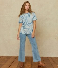 The Regenerative Tee | Indigo Tie Dyed -Ivona Sale Store Tee1 ca1a9d3d 94c6 47d4 b39b c24212d1fca7