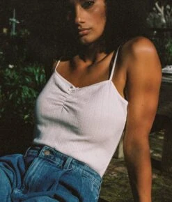 The Thelma Top | White Pointelle -Ivona Sale Store Thelma 7fda93dc aae7 4d74 8dd2 d93c1680f10b