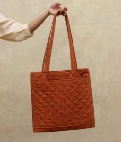 Quilted Tote | Spring Harvest -Ivona Sale Store Tote