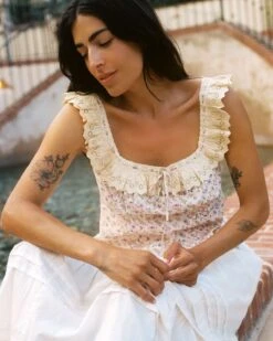 The Valerie Blouse | Oat Straw Cream