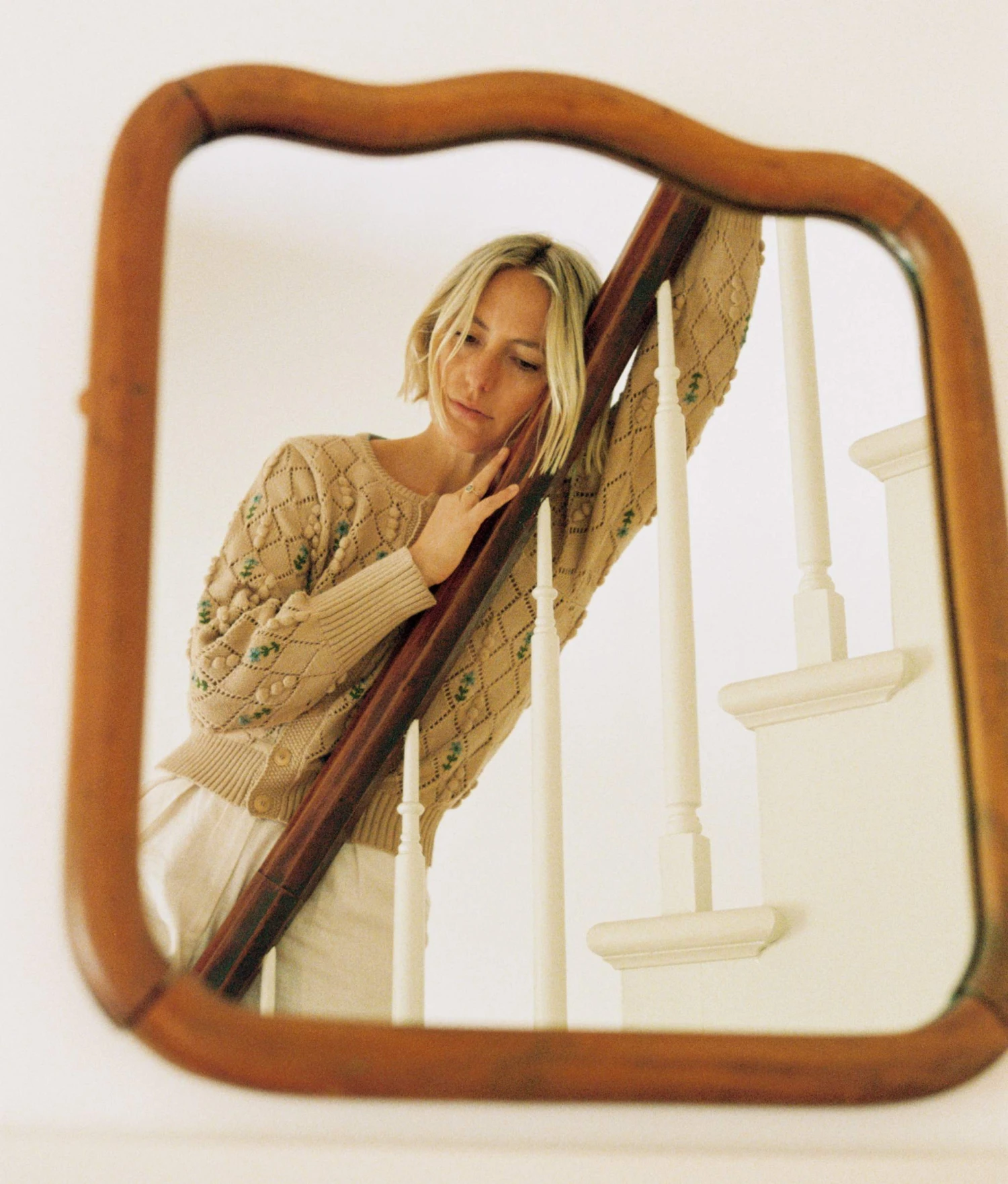 The Zoe Cardigan | Floral Lattice 4 The Zoe Cardigan | Floral Lattice - Image 4