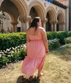 The Zuri Dress Extended | Salmon Frills Poppy -Ivona Sale Store Zuri2 8edd40db 8408 4511 bdc8 e22d809cfddb