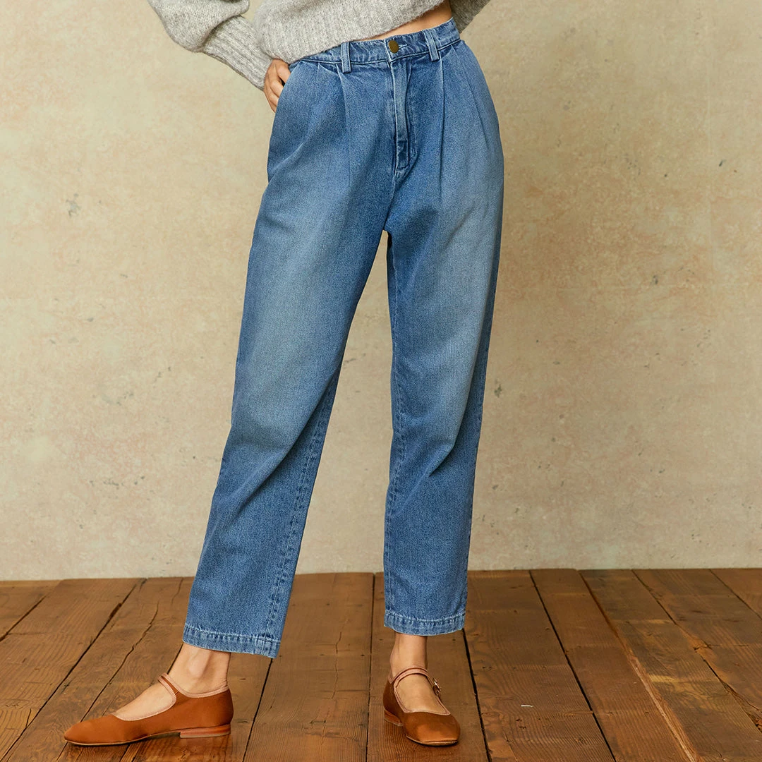 The Lena Jean | Stone Wash Denim 5 The Lena Jean | Stone Wash Denim - Image 5
